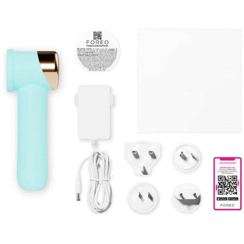 FOREO PEACH™ 2 Go szőrnövekedés-megelőző IPL rendszer hölgyeknek Arctic Blue 1 db