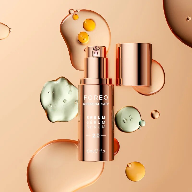 FOREO SUPERCHARGED Serum Serum Serum 2.0 feszesítő szérum a bőröregedés ellen 30 ml