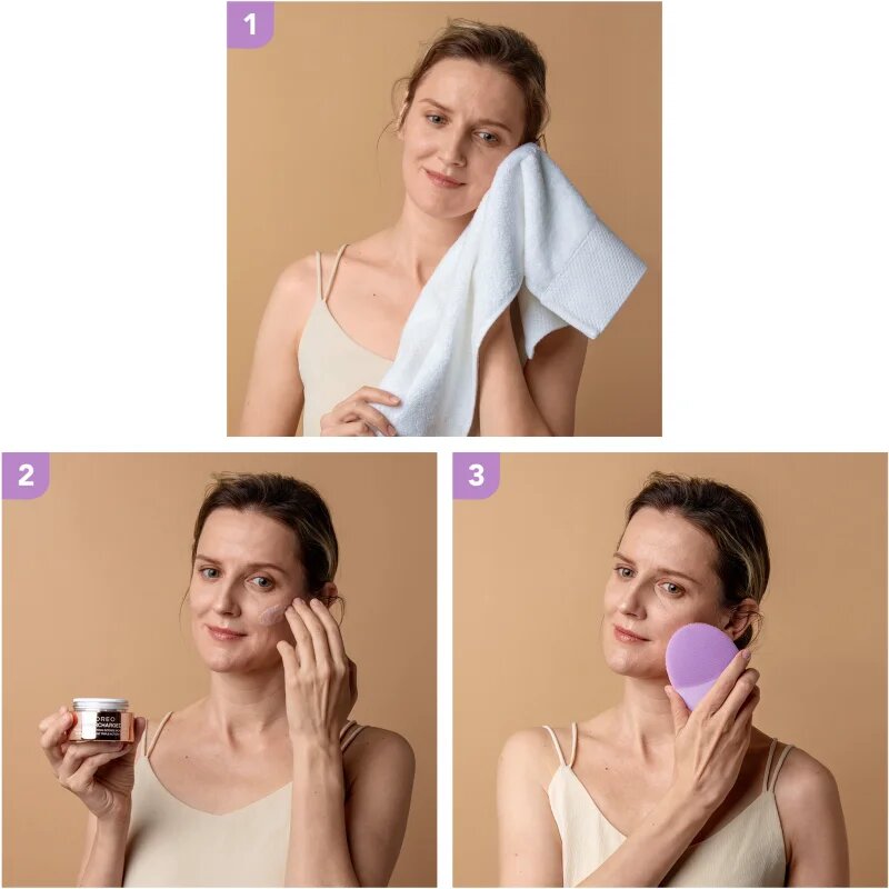 FOREO SUPERCHARGED Triple Action intenzíven hidratáló bőrpuhító krém 50 ml