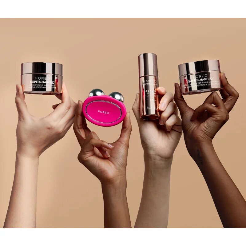 FOREO SUPERCHARGED Ultra Hydrating intenzíven hidratáló és tápláló maszk éjszakára 75 ml