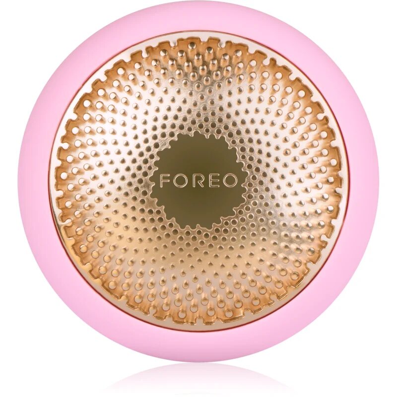 FOREO UFO™ 2 szónikus készülék az arcmaszk hatásának felgyorsítására Pearl Pink 1 db