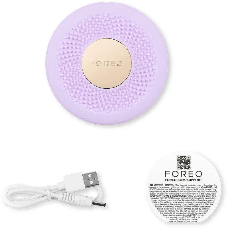 FOREO UFO™ 3 Go szónikus készülék az arcmaszk hatásának felgyorsítására Lavender 1 db
