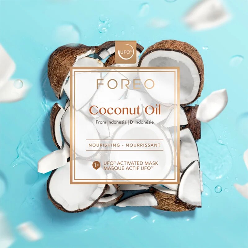 FOREO UFO™ Coconut Oil mélyen tápláló maszk 6x6 g