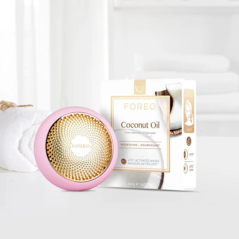 FOREO UFO™ Coconut Oil mélyen tápláló maszk 6x6 g