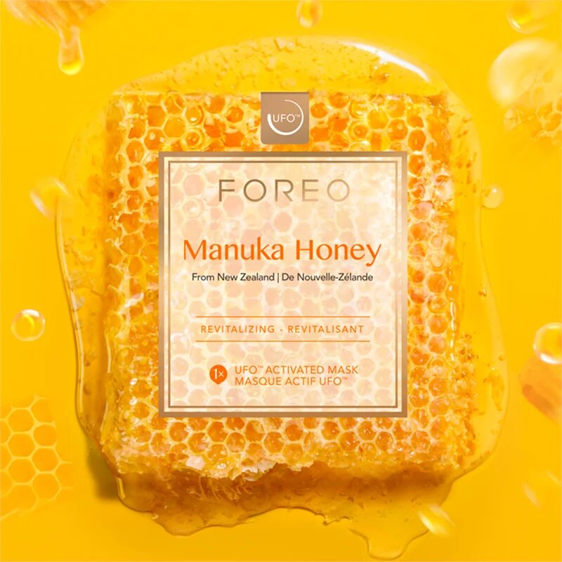 FOREO UFO™ Manuka Honey revitalizáló maszk 6 x 6 g