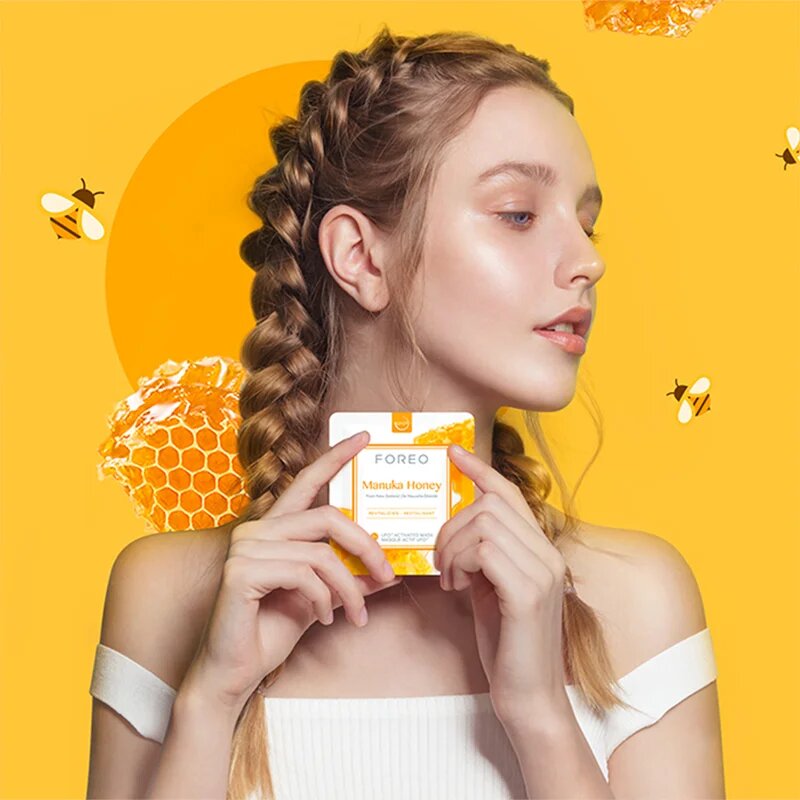 FOREO UFO™ Manuka Honey revitalizáló maszk 6 x 6 g