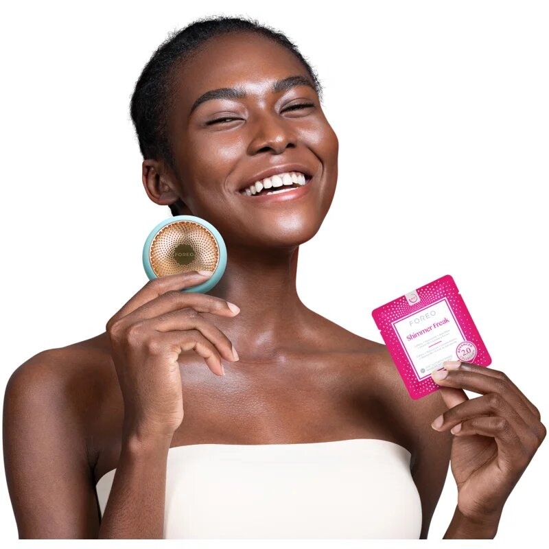 FOREO UFO™ Shimmer Freak élénkítő maszk a szem alatti sötét karikákra 6 db