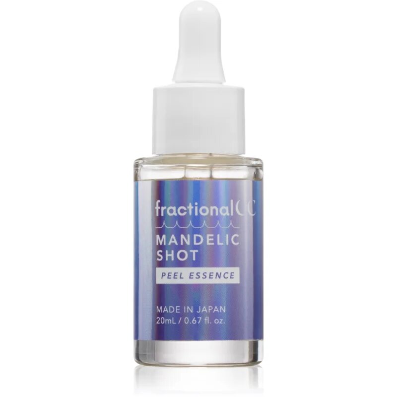 fractional CC Mandelic Shot Peel Essence peeling esszencia az élénk és kisimított arcbőrért 20 ml