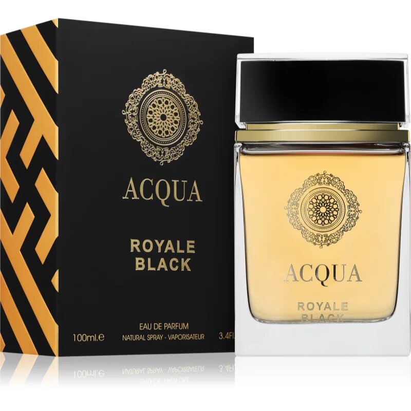 Fragrance World Acqua Royale Black Eau de Parfum uraknak 100 ml