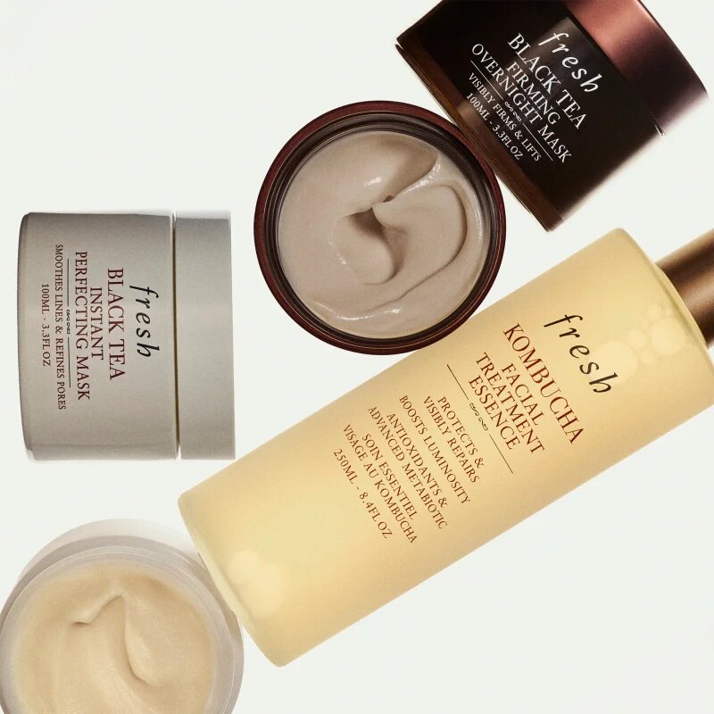 fresh Black Tea Firming Overnight Mask éjszakai arcmaszk öregedés ellen 30 ml