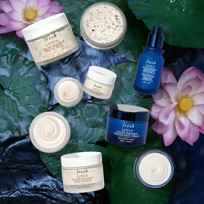 fresh Lotus Youth Preserve Rescue Mask hámlasztó maszk öregedés ellen 100 ml