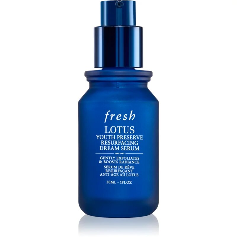 fresh Lotus Youth Preserve Resurfacing Dream Serum éjszakai szérum A.H.A.-val (Alpha Hydroxy Acids) 30 ml