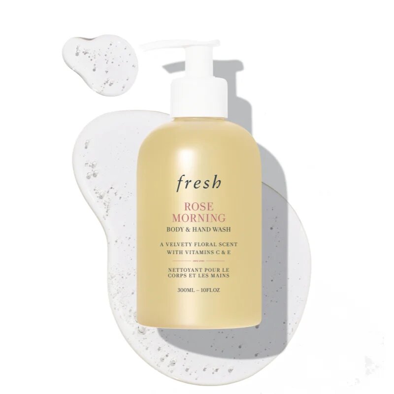fresh Rose Morning Body & Hand Wash tusfürdő gél rózsából 300 ml
