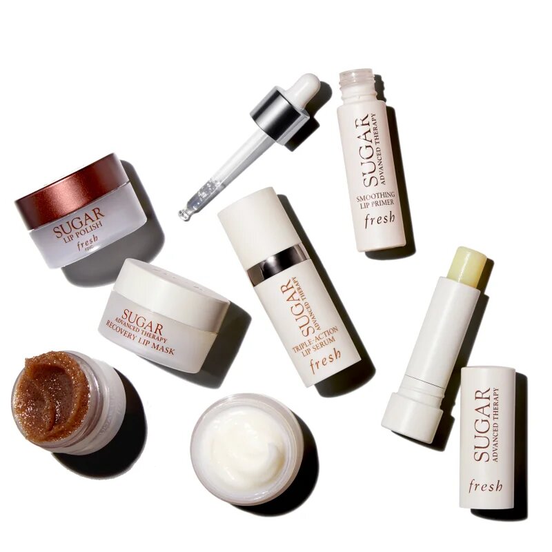 fresh Sugar Advanced Therapy Recovery Lip Mask éjszakai regeneráló maszk az ajkakra 10 g