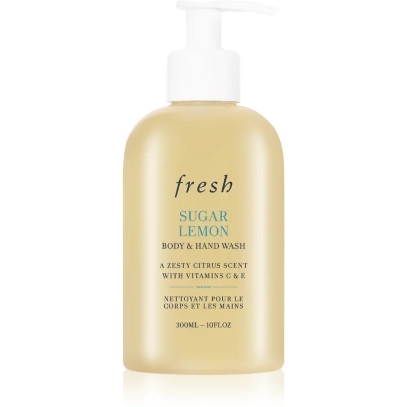 fresh Sugar Lemon Body & Hand Wash tusfürdő gél 300 ml