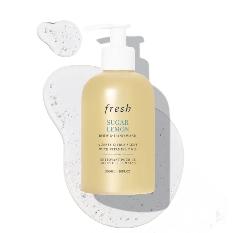 fresh Sugar Lemon Body & Hand Wash tusfürdő gél 300 ml