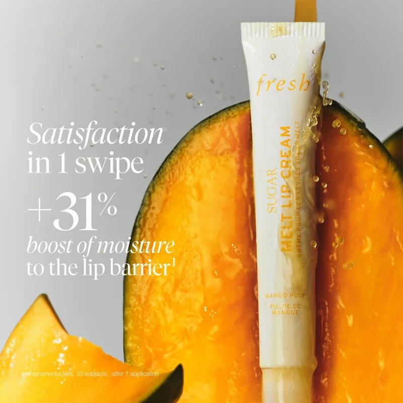 fresh Sugar Melt Lip Cream tonizáló ajakbalzsam árnyalat Mango Pulp 12 g