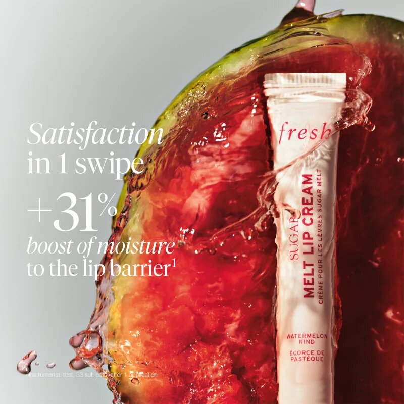 fresh Sugar Melt Lip Cream tonizáló ajakbalzsam árnyalat Watermelon Rind 12 g