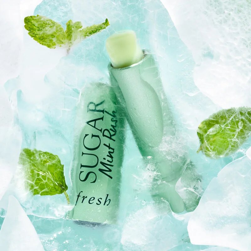 fresh Sugar Mint Rush ening Lip Treatment frissítő balzsam hidratáló hatással 43 g