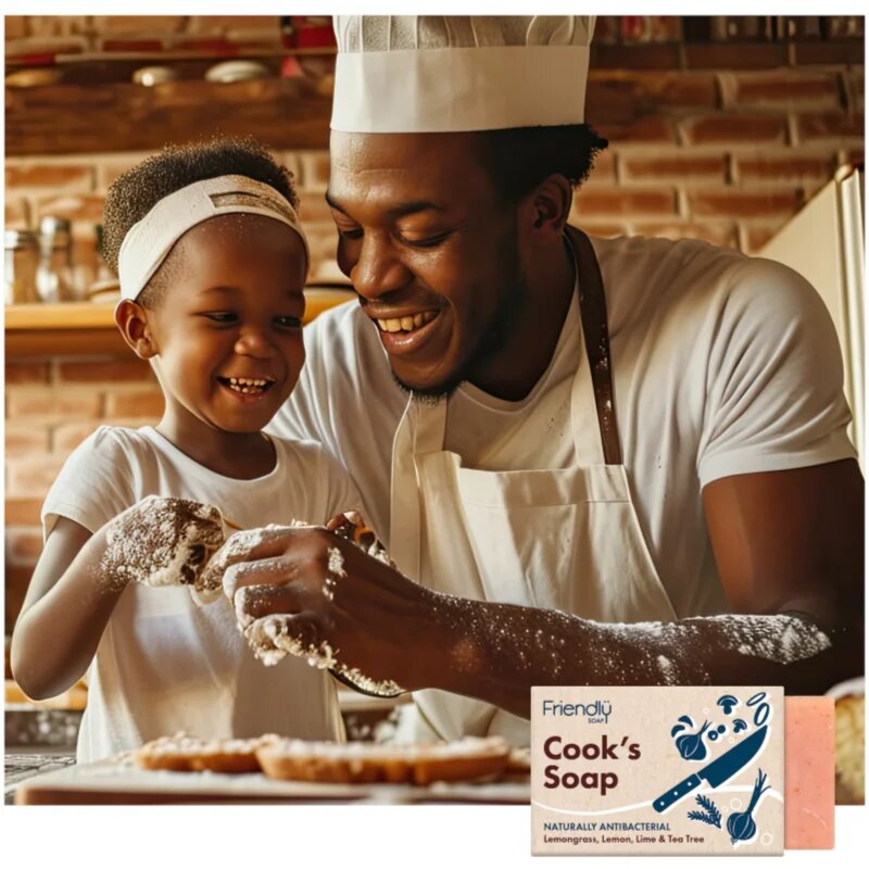 Friendly Soap Cook's Soap természetes szilárd szappan kézre 95 g