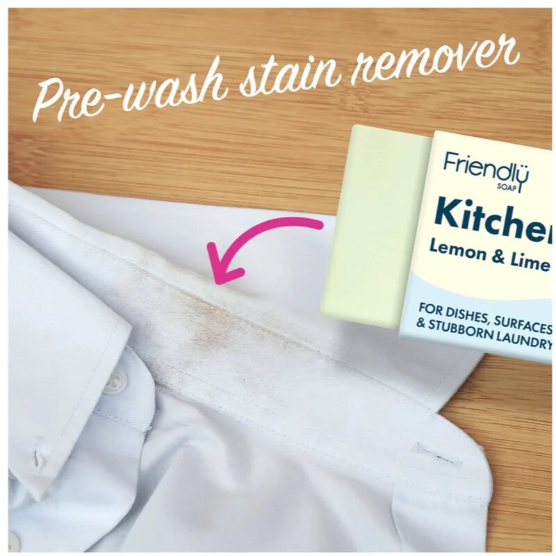 Friendly Soap Kitchen Bar Lemon & Lime természetes szappan 7x95 g