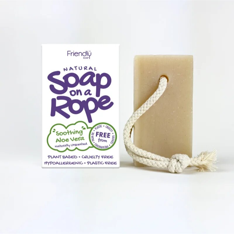 Friendly Soap Soap on a Rope Aloe Vera természetes szappan zsinóron 95 g