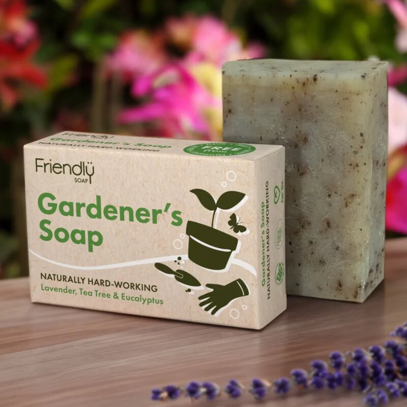 Friendly Soap természetes szilárd szappan kertészeknek 95 g