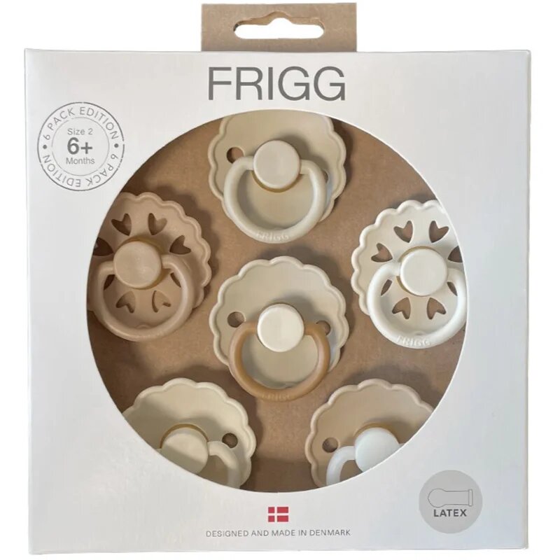 FRIGG 6 Pack Edition Size 2:6-18 months cumi Cinnamon Charm 6 db