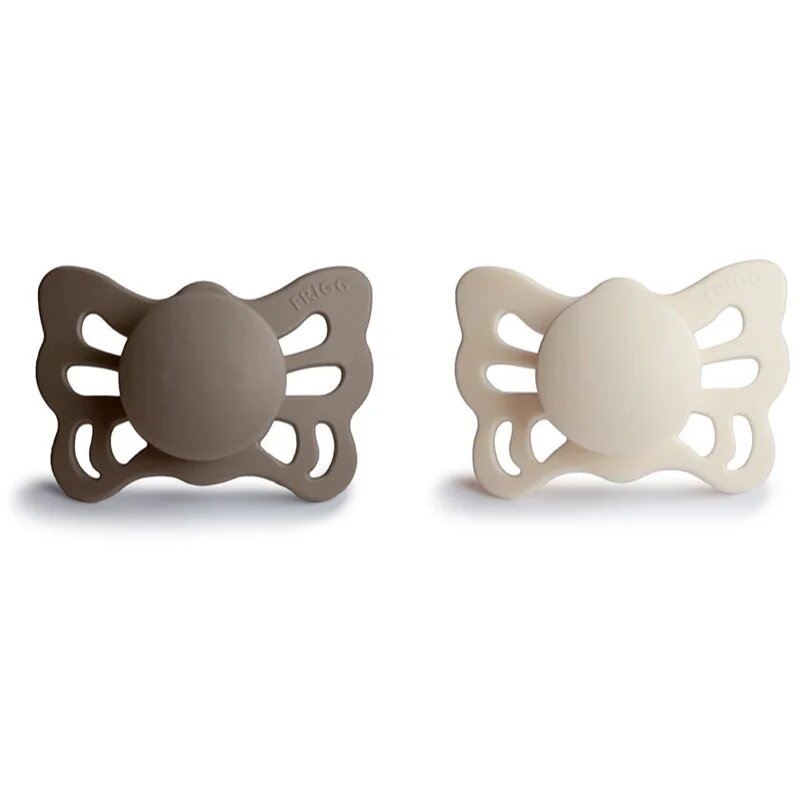 FRIGG Butterfly Size 1:0-6 months cumi Portobello/Cream 2 db