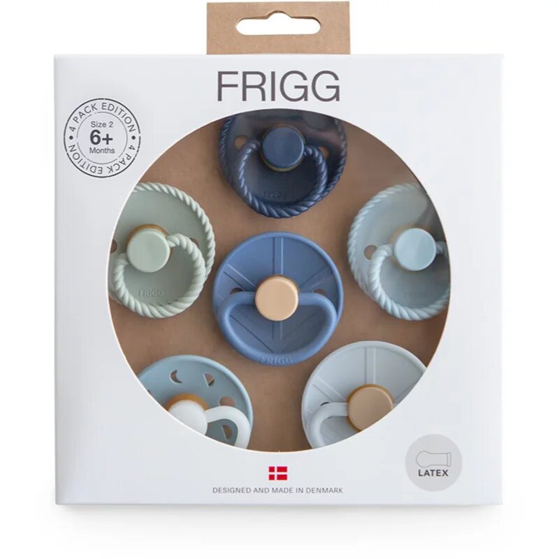FRIGG Round Latex Endless Sea cumi Size 2 6 db