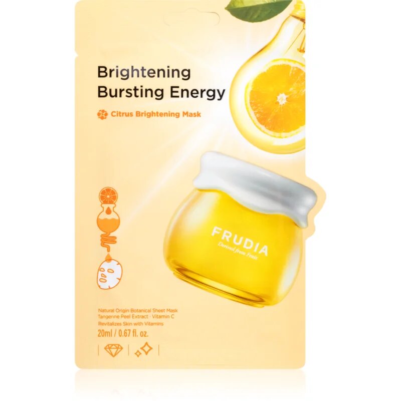 Frudia Citrus fehérítő gézmaszk 20 ml