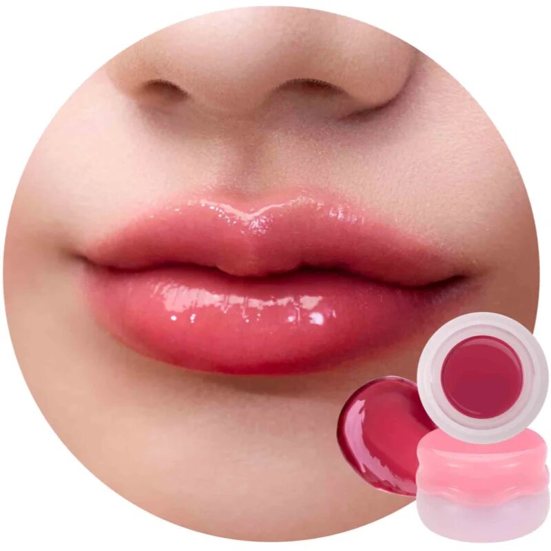 Frudia Glow Juicy Jam multifunkciós balzsam az arcra és a szájra árnyalat Rosy Berry 03 4.5 g