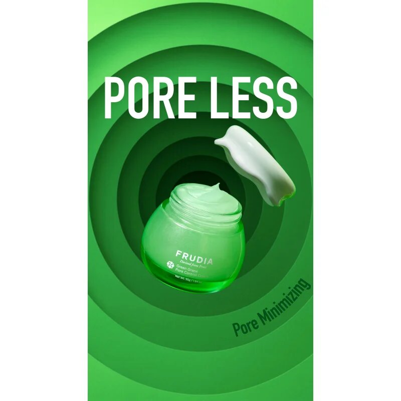 Frudia Green Grape hidratáló géles krém a pórusok összehúzására 55 g
