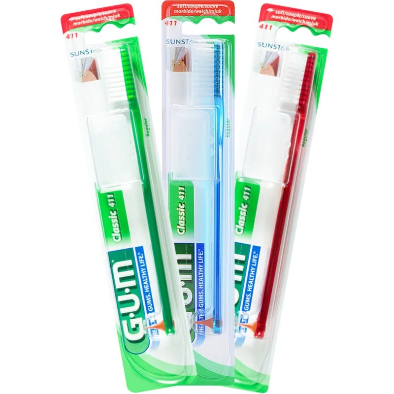 G.U.M Classic Regular fogkefe gyenge 1 db