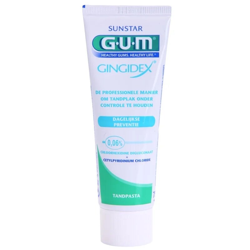 G.U.M Gingidex 006% fogkrém a foglepedék ellen és az egészséges ínyért 75 ml