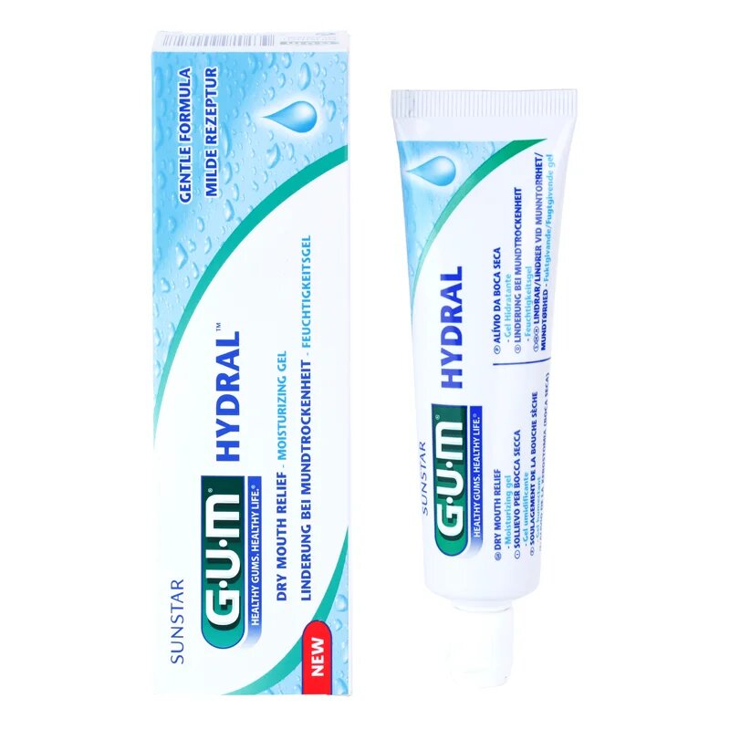 G.U.M Hydral hidratáló gél fogakra nyelvre és ínyre 50 ml