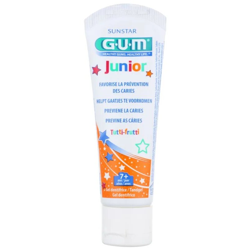 G.U.M Junior 6+ fog gél gyerekeknek íz Strawberry 50 ml