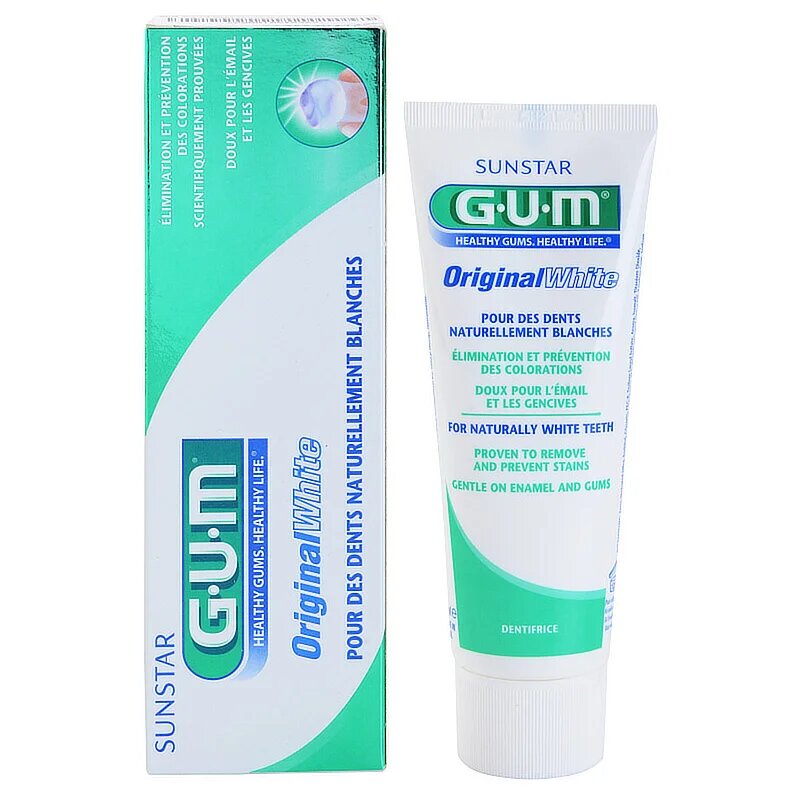 G.U.M Original White fehérítő fogkrém 75 ml