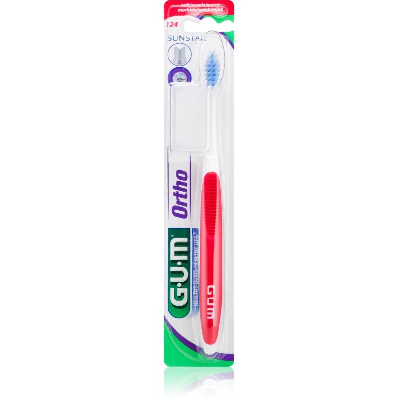 G.U.M Ortho 124 fogkefe fogszabályzóval rendelkezőknek gyenge 1 db