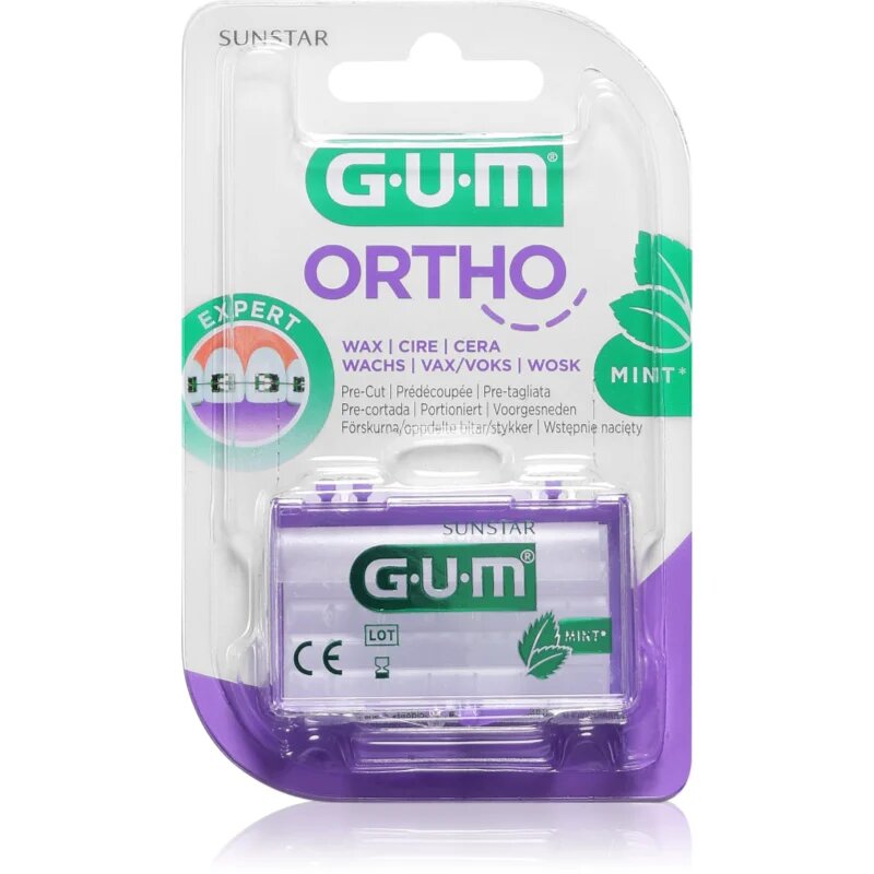G.U.M Ortho Mint fogszabályzó viasz 5 db