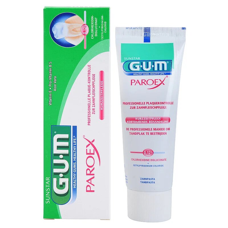G.U.M Paroex Toothpaste fogkrém a fogíny védelmére parodontózis ellen 75 ml