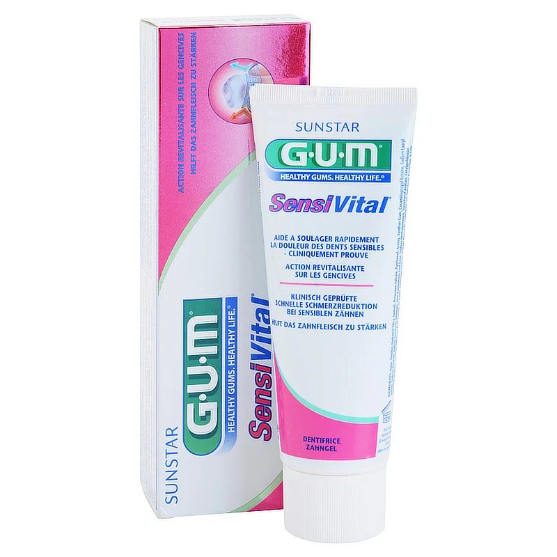 G.U.M SensiVital fogkrém érzékeny fogakra 75 ml