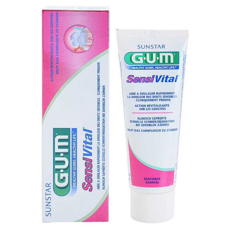 G.U.M SensiVital fogkrém érzékeny fogakra 75 ml