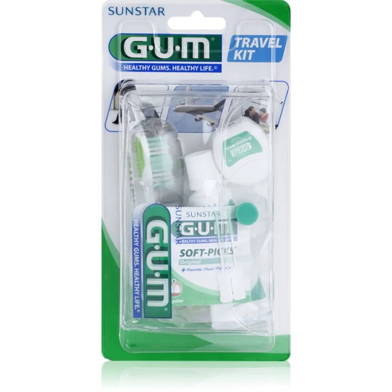 G.U.M Travel Kit fogápoló készlet