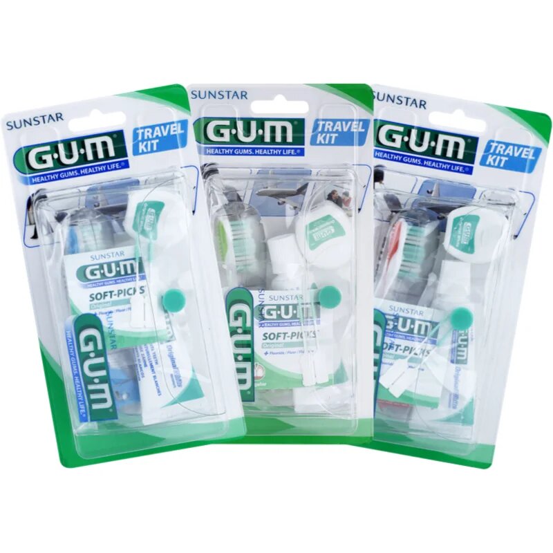 G.U.M Travel Kit fogápoló készlet