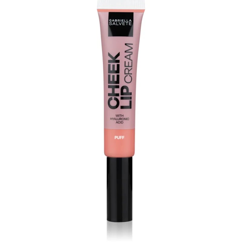 Gabriella Salvete Cheeks & Lips Cream multifunkcionális smink ajkakra és arcra árnyalat 01 Puff 10 ml