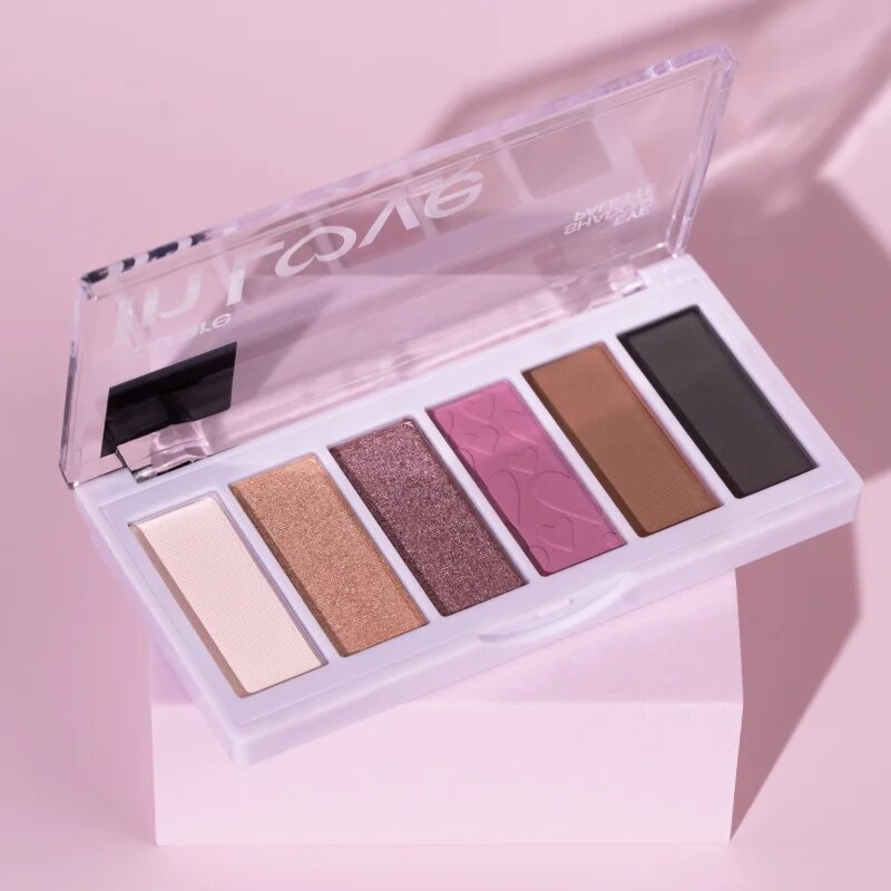 Gabriella Salvete Eyeshadow 6 Shades Palette szemhéjfesték paletta árnyalat You are in Love 12 g