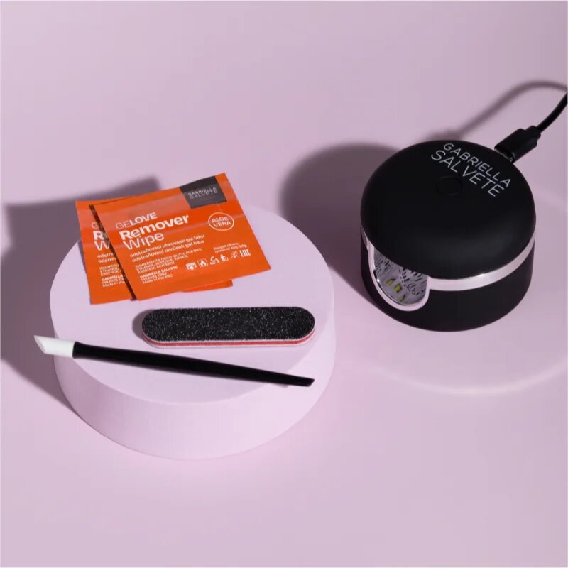 Gabriella Salvete GeLove Mini UV/LED Lamp & Accessories tökéletes manikűr szett