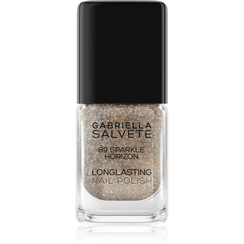 Gabriella Salvete Longlasting Enamel hosszantartó körömlakk csillámporral árnyalat 89 Sparkle Horizon 11 ml