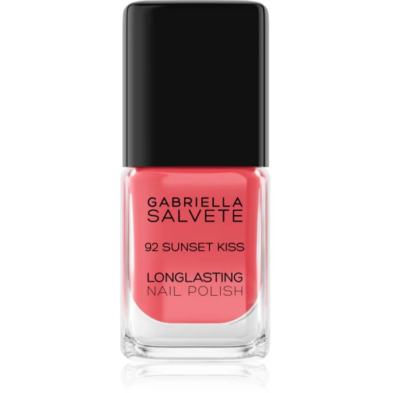 Gabriella Salvete Longlasting Enamel hosszantartó körömlakk magasfényű árnyalat 92 Sunset Kiss 11 ml